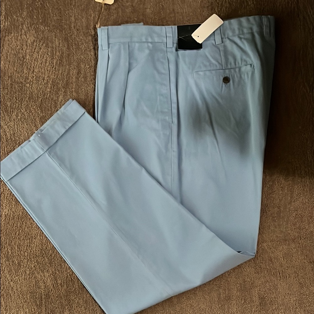 Brooks Brothers Blue Dress Pants Tailored Elegance